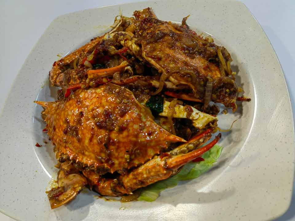 Chinese Muslim Seafood Taste By DIKA - Stir Fried Crab