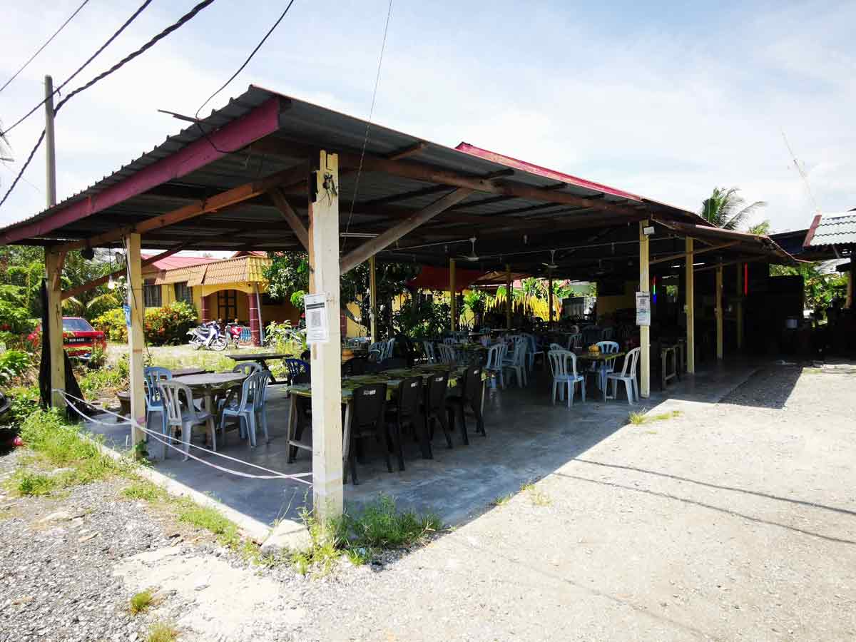 View Of the Restaurant Aji Mentarang Bakar Sekinchan