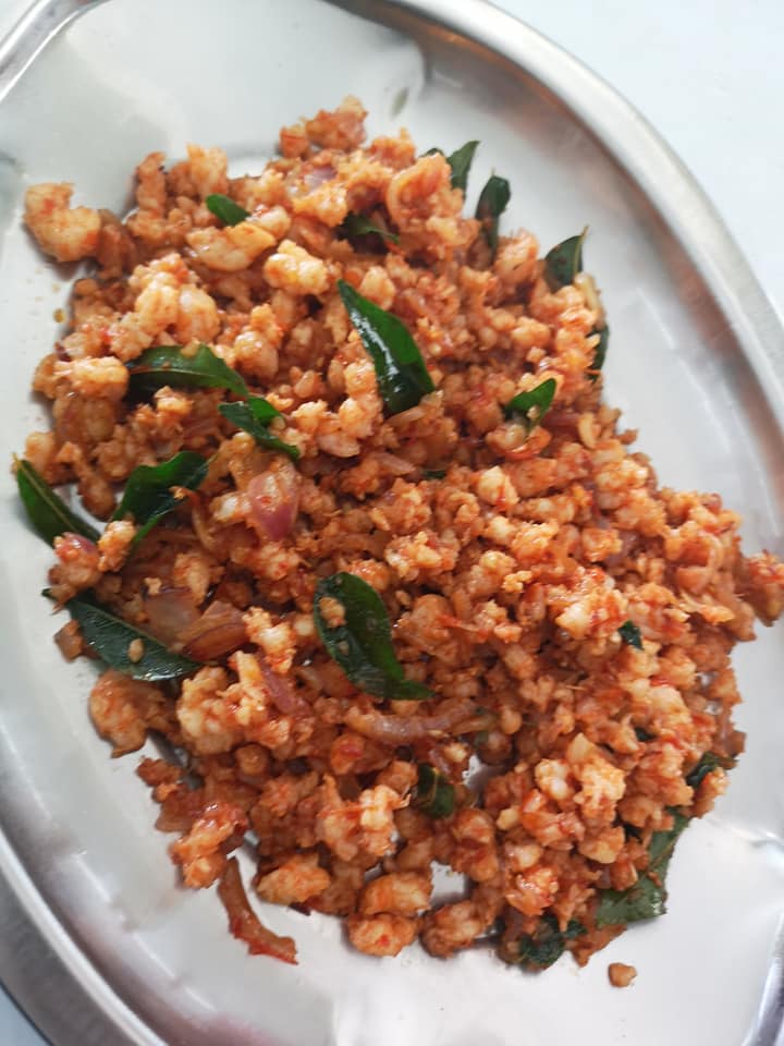 Restpran Cha Po Tioan （阿娇海鲜饭店) :Chili Shrimp