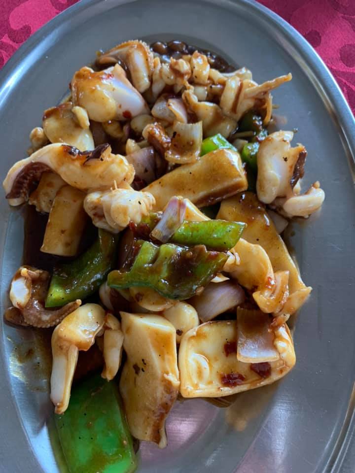 Restoran Ka Loh (嘉乐茶餐室－清蒸鱼头) - Stir Fried Squid