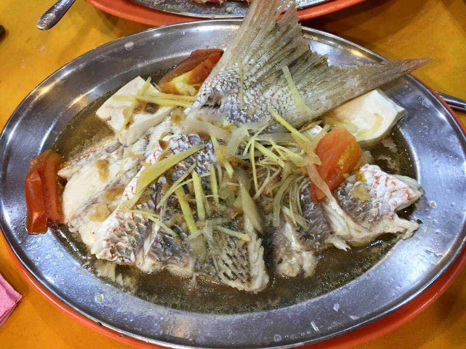 Restoran Ko Hua (國華冷氣海鮮飯店),Sekinchan - Steamed Fish