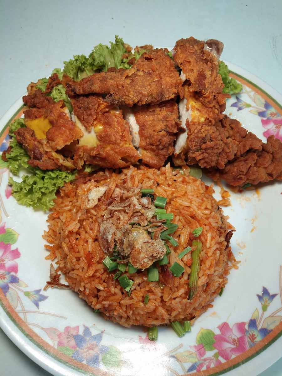  Warung Mee Udang Banjir Tg Karang - Fried Rice with Chicken