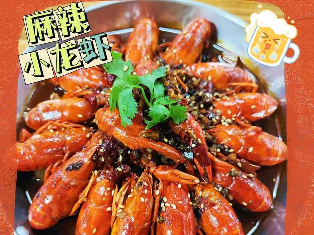 Yi Jia Chinese Restaurant (一家中国菜) - Fried Spicy Crayfish 麻辣小龙虾